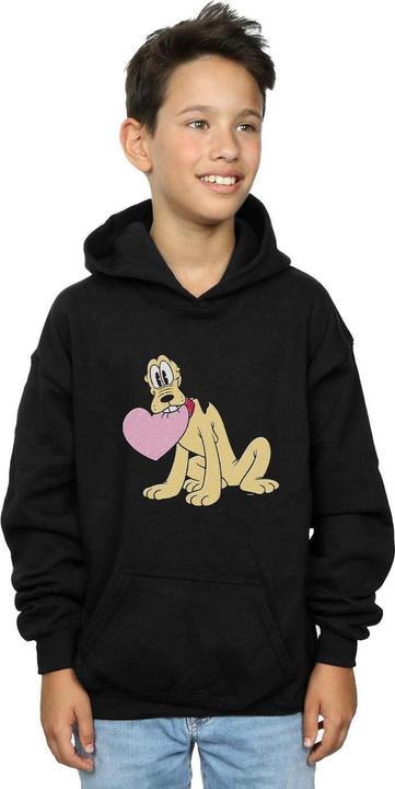 Actual product image Disney Boys Pluto Love Heart Hoodie (116)
