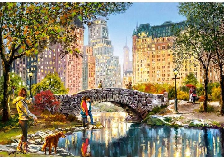 Image du produit Castorland Evening Walk Through Central Park 1000 pcs jeu de puzzle 1000 pièce(s) ville (1000 pièces)