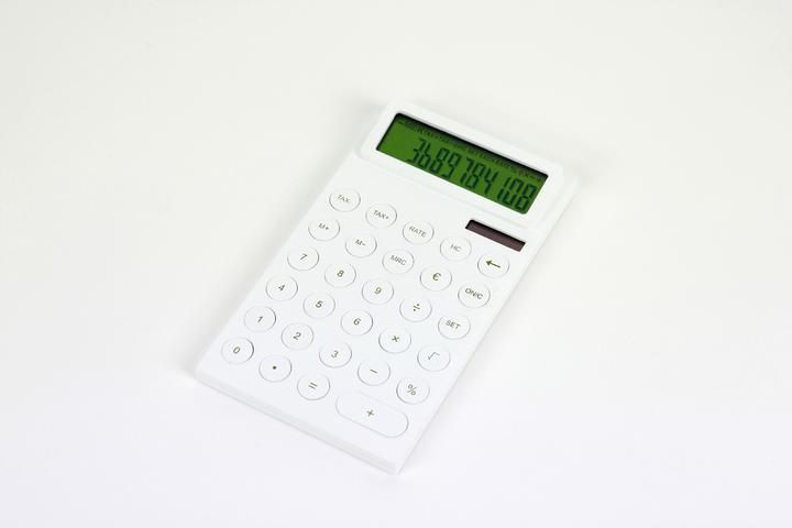 Actual product image Lexon BURO CALCULATOR - calculator (Solar cells, Batteries)