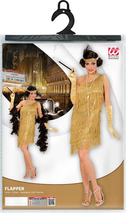 Produktbild Widmann Kostüm Charleston Kleid (XS, S, M, L, XL)