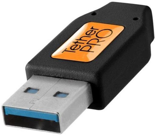 Actual product image Tether Tools TetherPro, USB-C 3.1 Kabel USB-C / 3.0 A, 4.6 m, Schwarz (4.60 m, USB 3.2 Gen 1)