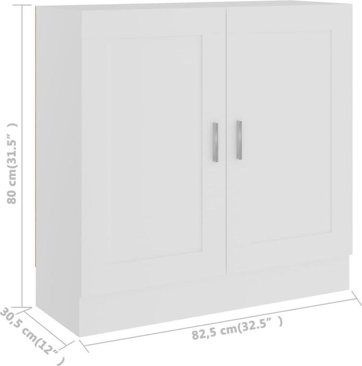 Actual product image VidaXL Bücherregal (82.5 x 30.5 x 80 cm)