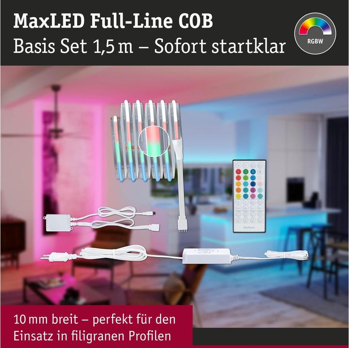 Immagine prodotto Paulmann MaxLED 500 Stripe Set (Multicolore, 150 cm, Interno)