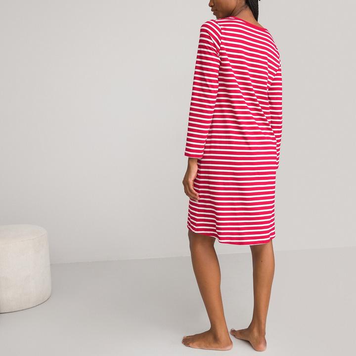 Produktbild La Redoute Collections Nachthemd aus Baumwoll-Jersey (42)