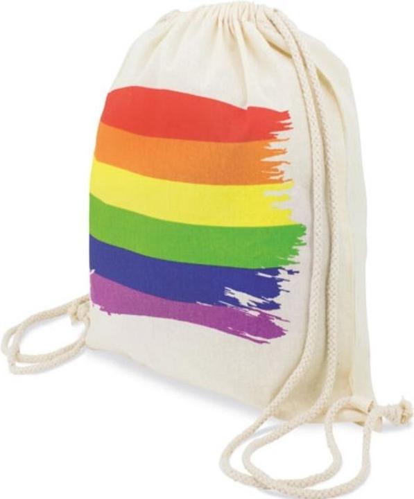 Produktbild Lgbt-Flaggen-Rucksack Aus Baumwolle