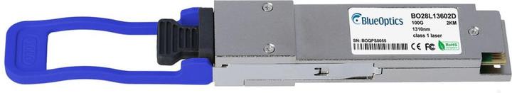Actual product image CBO Infinera TOM-100G-Q-LR4L Compatible BlueOptics QSFP28 BO28L13602D