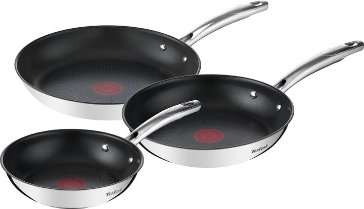 Tefal Duetto Plus (28 cm, Frying pan, Stainless steel)