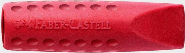 Faber-Castell Gomma Grip Cap 24 pezzi, blu e rosso