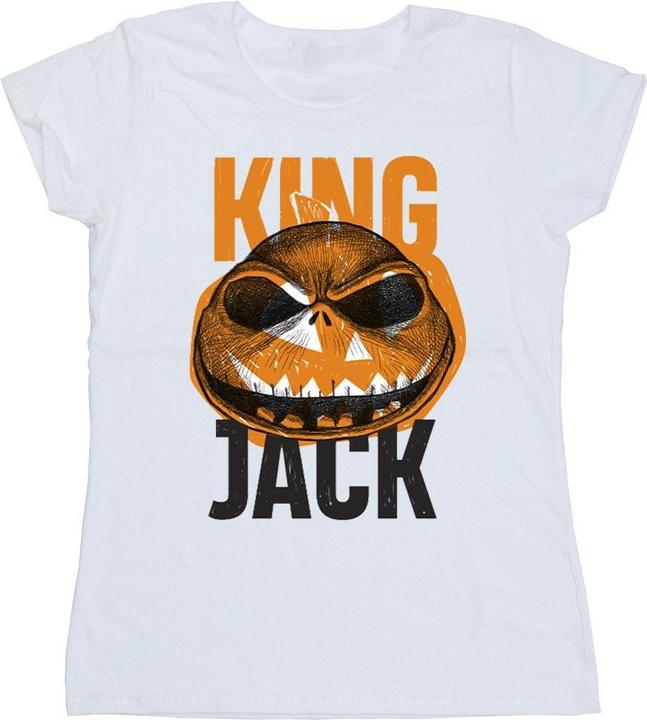 Actual product image Disney Womens/Ladies The Nightmare Before Christmas King Jack Cotton T-Shirt (XXL)