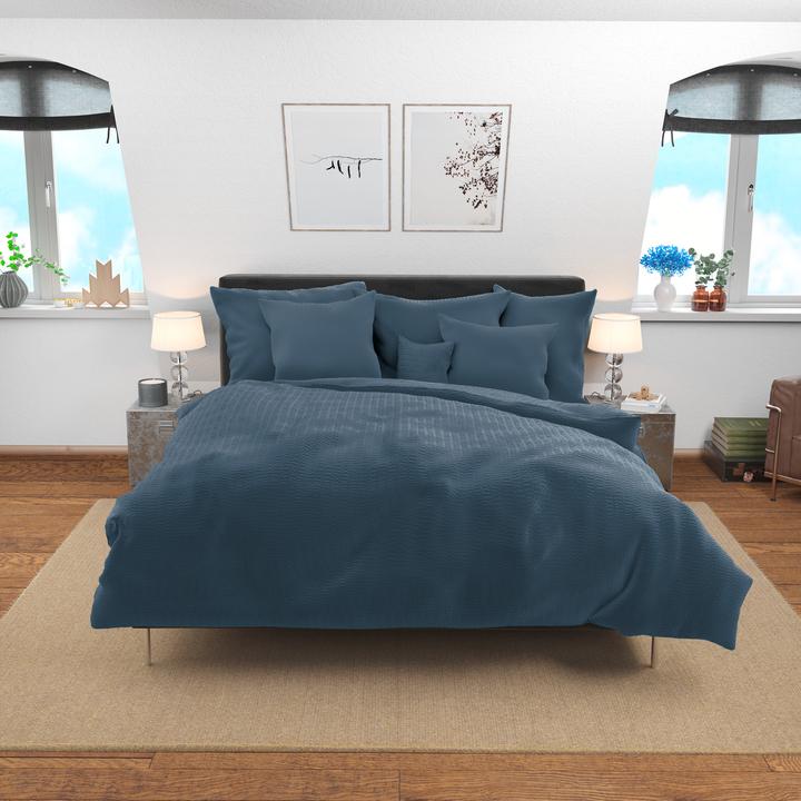 Image du produit Lotus Bettwaren Seersucker (Housse de couette, 200 x 210 cm)