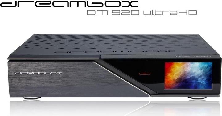 Produktbild Dreambox Dm 920 UHD (8 GB, DVB-S2, CI-Schacht, Festplatte)
