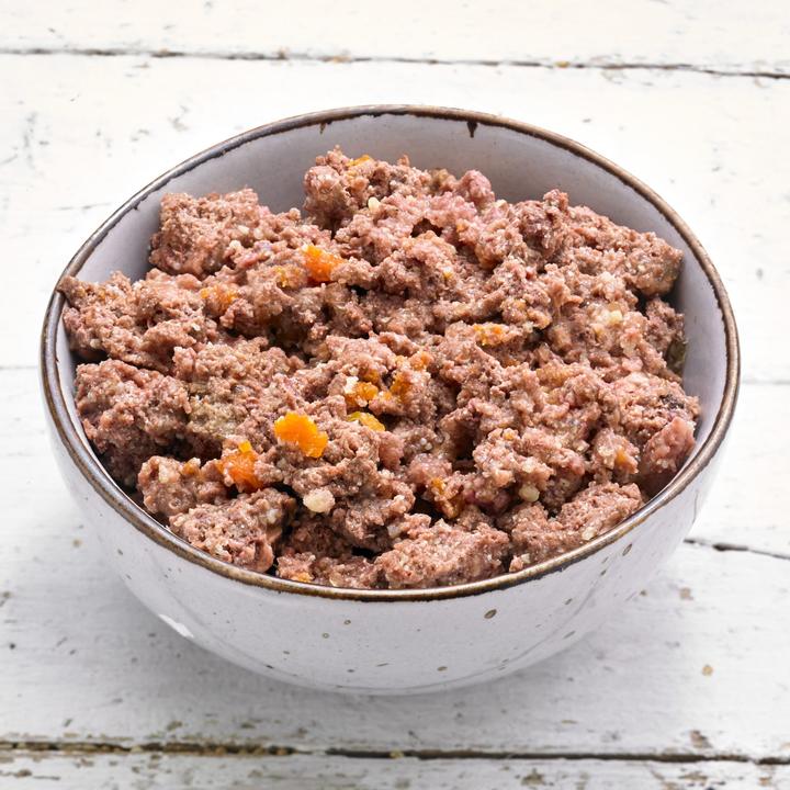 Produktbild Grau Nassfutter Kitten Rind & Pute mit Karotte, 6 x 200 g (Welpe + Kitten, 6 Stk., 1555 g)