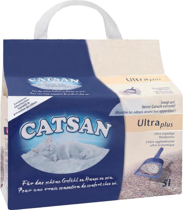 Image du produit Catsan Ultra Plus (Agglomérant, 5.16 kg)