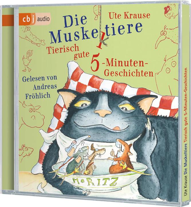 Produktbild Die Muskeltiere – Tierisch gute 5-Minuten-Geschichten (Ute Krause, Deutsch)