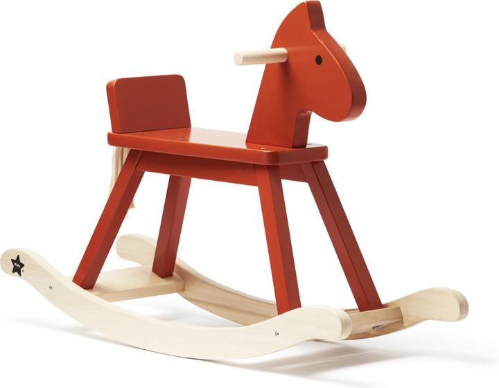 Kids Concept Schaukelpferd orange-rot Carl Larsson