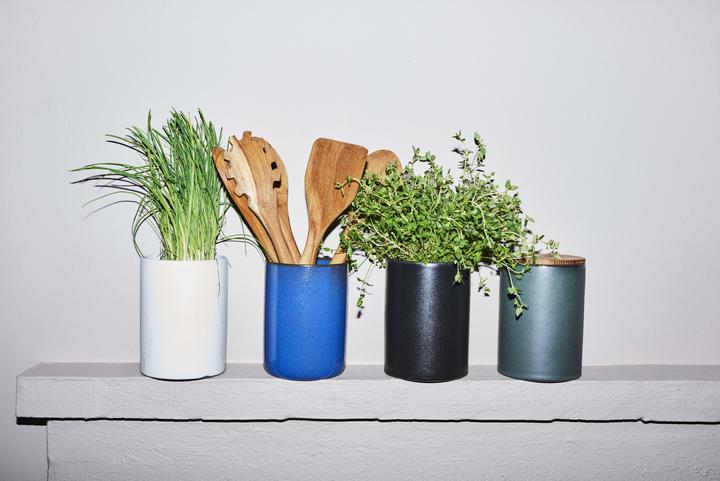 Produktbild Aida RAW - Northern green - Canister w/lid teak (15819)