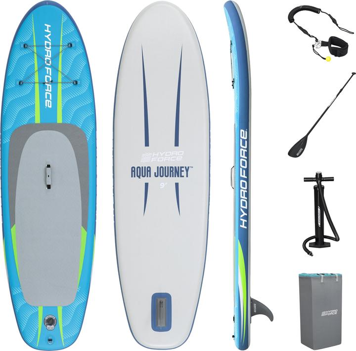 Actual product image Bestway Hydro Force Aqua Journey Inflatable Stand-Up Paddleboard Set 2.74 m
