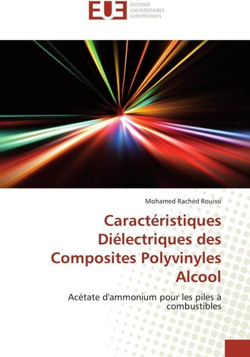 Caractéristiques Diélectriques des Composites Polyvinyles Alcool (Mohamed Rached Rouissi, 2013)