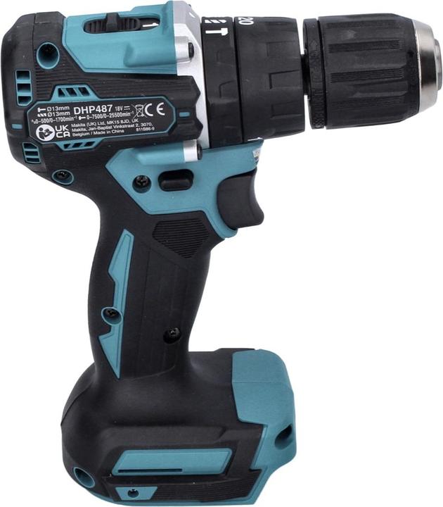 Productafbeelding Makita DHP 487 ZJ (Oplaadbare batterij)