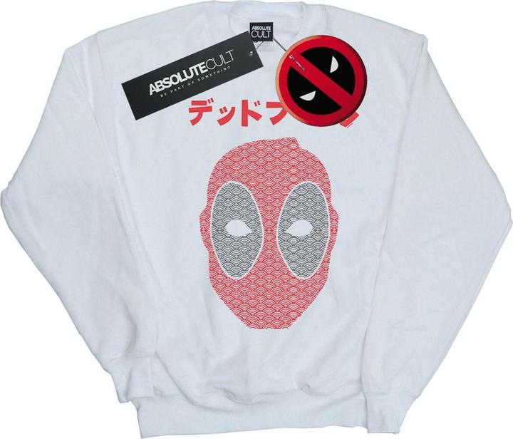 Deadpool Japanese Seigaiha Head Sweatshirt (M)