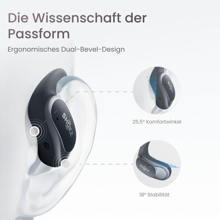 Produktbild Shokz OpenFit Air (NC, 6 h, Kabellos)