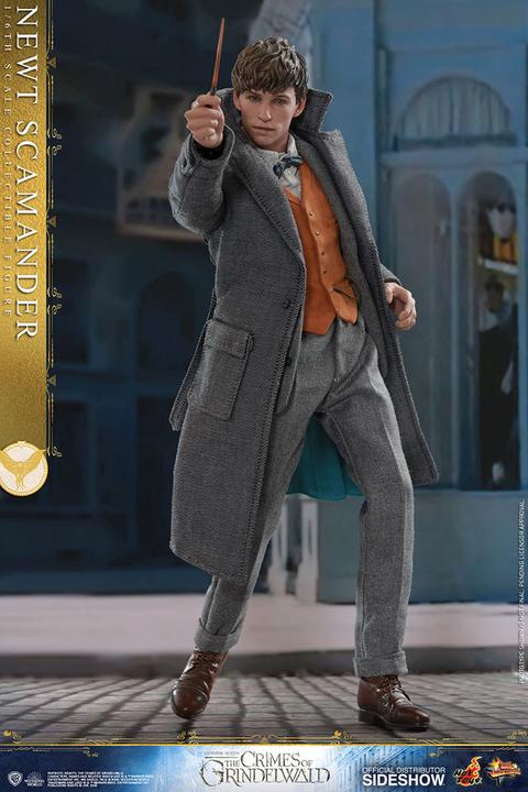 Actual product image Hot Toys Fantastic Beasts 2 "Newt Scamander" 1/6 Scale Figure