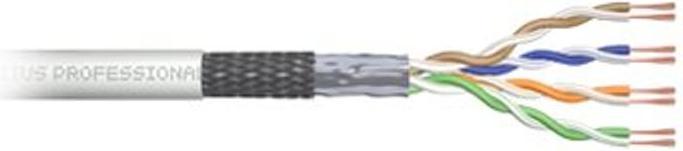 Actual product image Digitus CAT 5e SF-UTP Raw Patch Cable Length 100 m Box AWG 26/7 PVC Simplex Color Gray (FTP, CAT5e, 100 m)