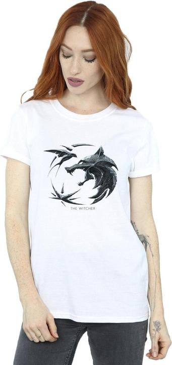 Produktbild Netflix The Witcher Wolf Logo TShirt (XL)