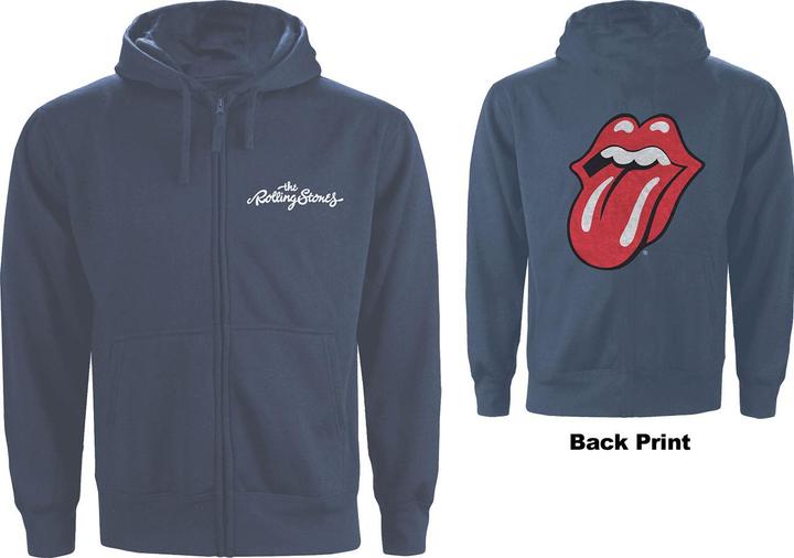 The Rolling Stones Classic Tongue (Bleu)