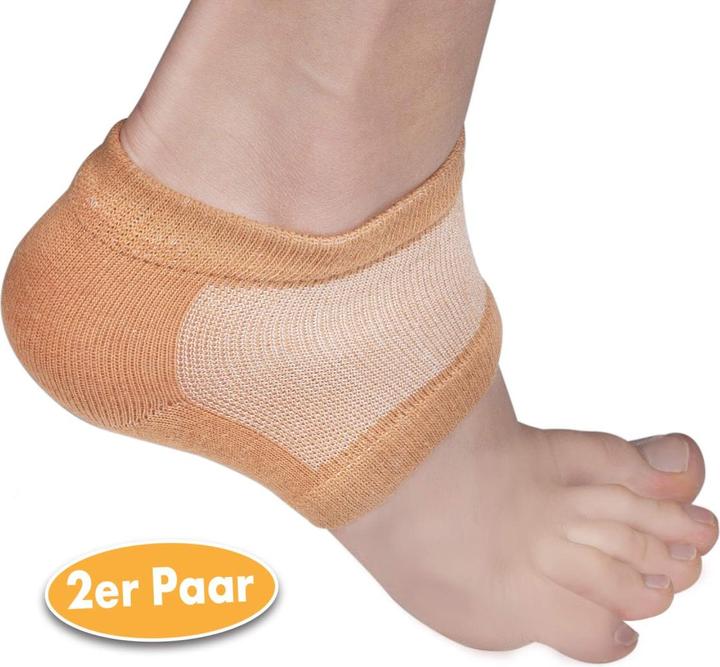 Deeelbasics Fersenschoner 2 Paar
