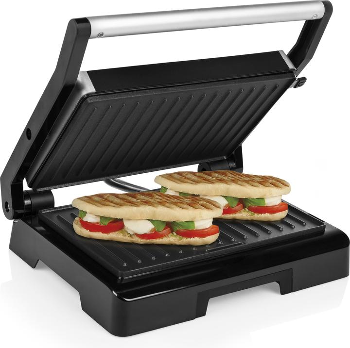 Image du produit Tristar Grille de contact - revêtement anti-adhésif, plaque de cuisson 23 x 14.5 cm, 1000 watts