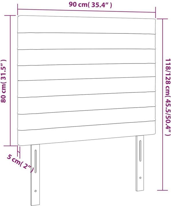 Image du produit VidaXL Erin (90 x 5 x 128 cm)