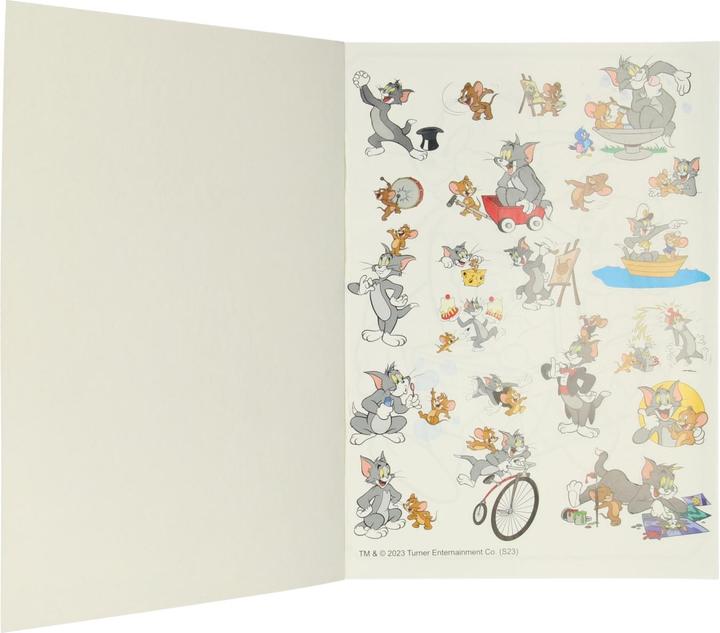 Immagine prodotto Libro da colorare Warner Bros Tom & Jerry con adesivi
