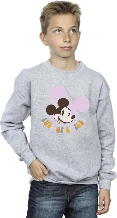 Actual product image Disney Boys Mickey Mouse Full Of Smiles Sweatshirt (116)