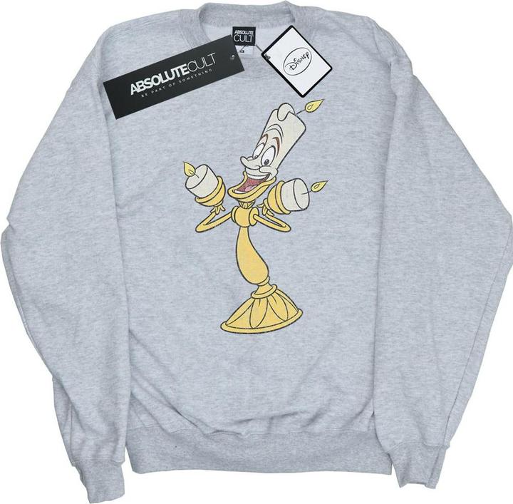 Image du produit Disney - Sweat BEAUTY AND THE BEAST LUMIERE DISTRESSED - Femme (S)