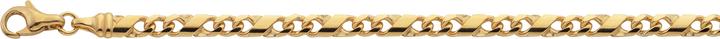 Actual product image Bijou Classic Bracelet 8er-Kette poliert 21 cm (21 cm, Gold)