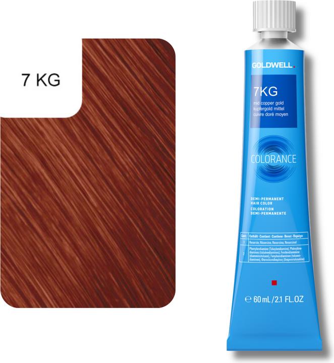 Produktbild Goldwell Colorance Tube Demi-Permanente (7KG 	kupfergold-mittel)