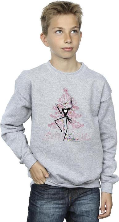 Image du produit Disney - Sweat THE NIGHTMARE BEFORE CHRISTMAS TREE PINK - Garçon (152, 158)