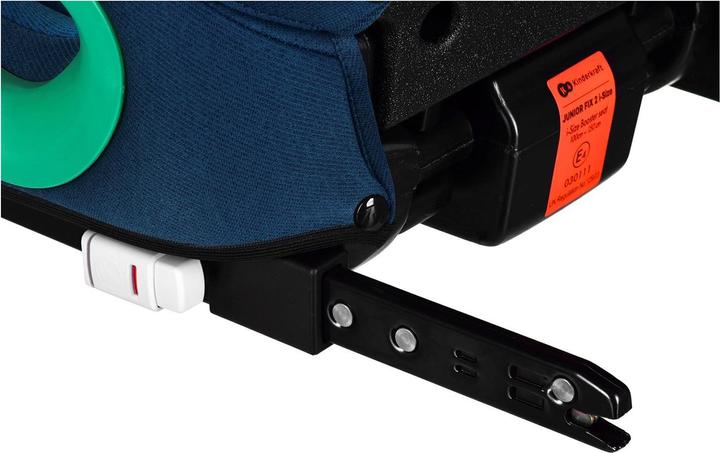 Actual product image KinderKraft Junior Fix 2 I-Size Harbor Blue (Child seat, ECE R129/i-Size Standard)