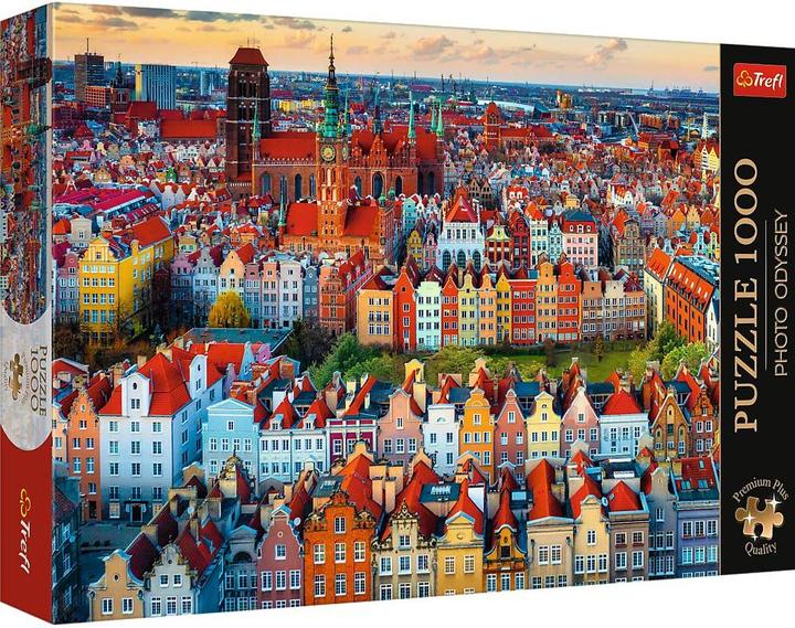 Trefl Puzzle Premium Plus 1000 - View of Gdansk, Poland (1000 pieces)