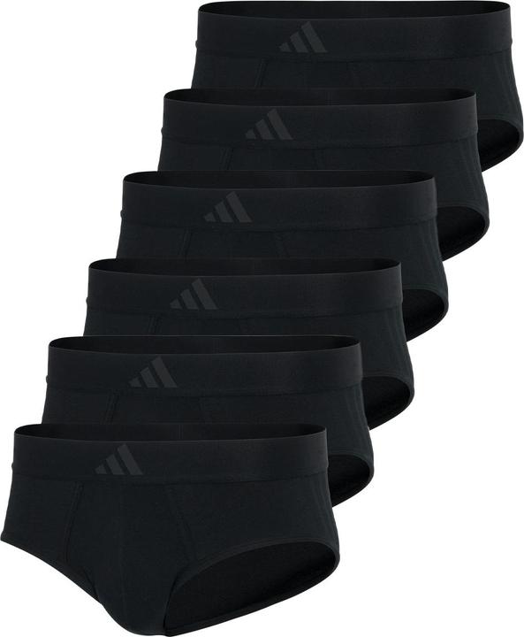 Produktbild adidas 6er Pack Active Flex Cotton 3 Stripes Slip / Unterhose (L, 6er Pack)