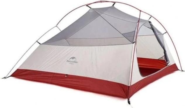 Actual product image Naturehike Namiot Cloud Up 3 20D Updated NH18T030-T-Forest Green (2.10 kg, 3 persons)