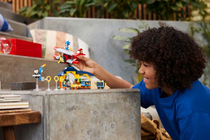 Immagine prodotto LEGO L'aereo tornado di Tails con officina (76991, LEGO Sonic)