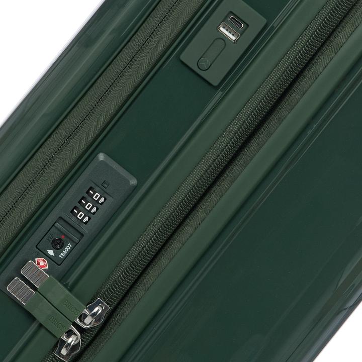 Immagine prodotto Brics Positano Carrello da cabina a 4 ruote da 55 cm con ripiegamento elastico (52 l, Bagaglio a mano (fino a 50 litri))