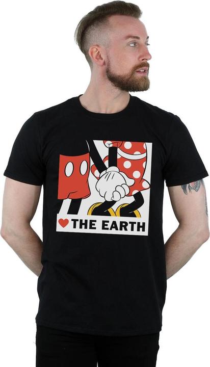 Produktbild Disney Mickey Mouse Heart The Earth TShirt (S)