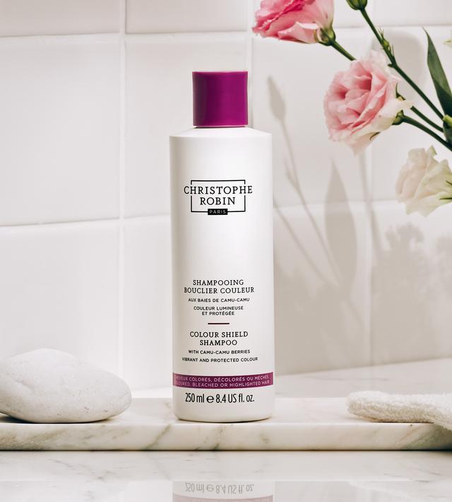 Image du produit Christophe Robin Shampooing bouclier couleur aux Baies de Camu-Camu (250 ml, Shampoing liquide)