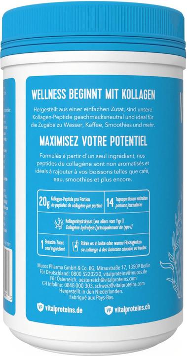 Produktbild Vital Proteins Collagen Peptides (1 Stück, Pulver, 284 g)