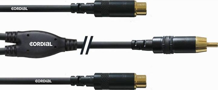 Image du produit Cordial CFY 0.3 CEE - Câble adaptateur Y / Répartiteur Cinch (0.30 m, RCA)