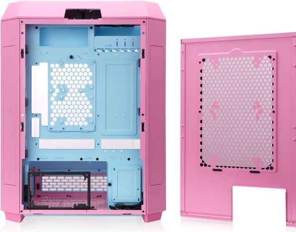 Immagine prodotto Thermaltake The Tower 600 (pink, Tempered Glass x 3) (Mini-ITX, ATX, mATX)