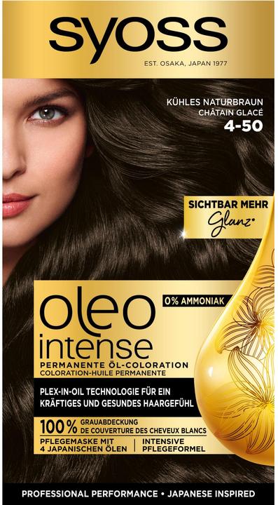 Produktbild Syoss Oleo Intense (4-50 Kühles Naturbraun)